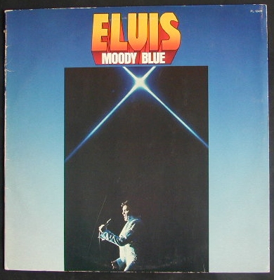 Elvis Presley Record Moody Blue